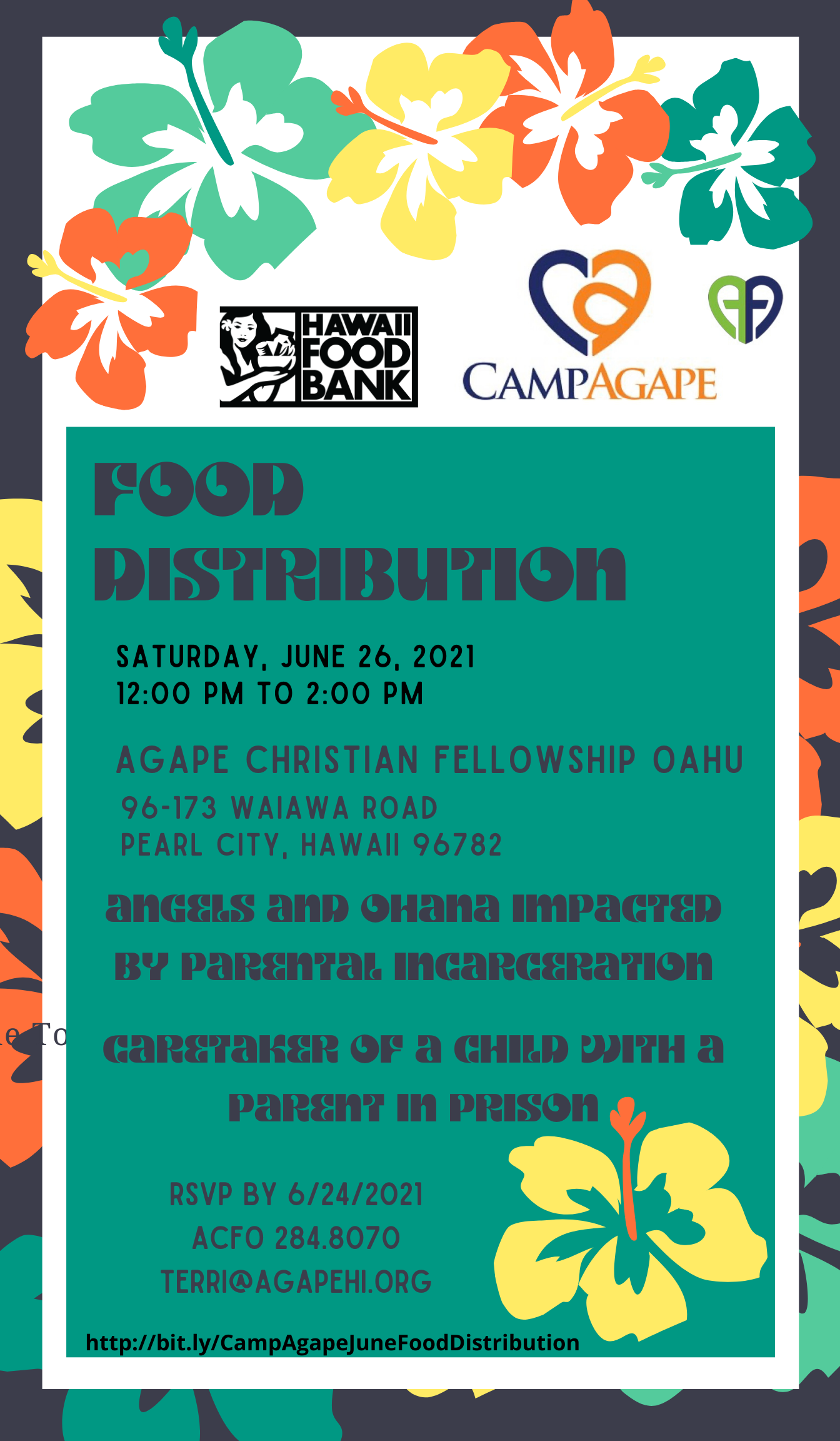 June 26, 2021 Agape Food Distribution